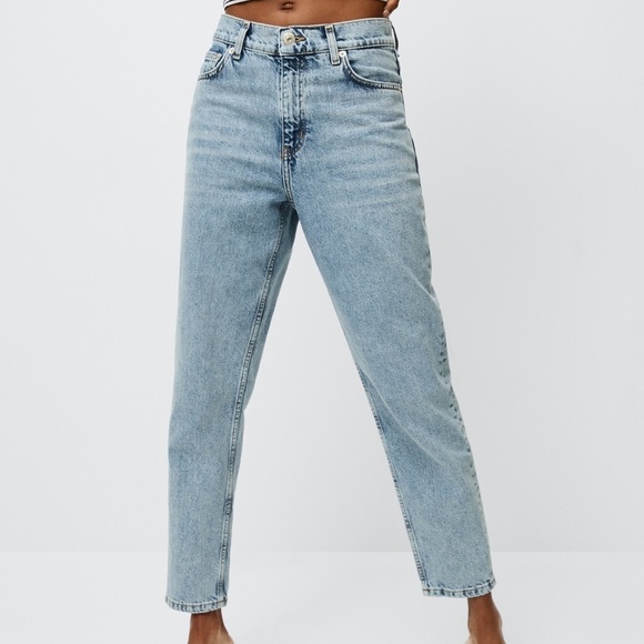 Mango Denim | Womens Straight Leg | Mom Jean | Size 2 - Picture 1 of 7